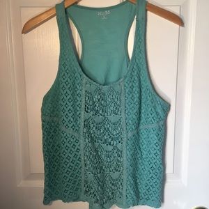 Lace summer tank top